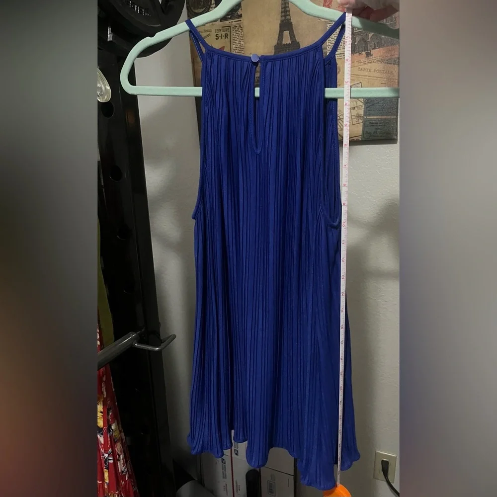 Royal Blue Banana Republic Tank - Size Small Petite - Picture 5 of 6